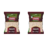 Yazar Çumra Fasulye 2 Kg x 2 Paket - 2