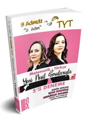 Benim Hocam Yayınları TYT 3 Adımda Matematik-Türkçe 5'li Deneme ''2.Adım'' - 1