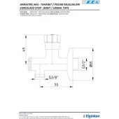 ECA Filtreli Ara Musluk 102111517 thumbnail 2