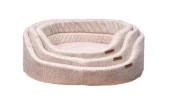 Chester Elips Yıkanabilir Yatak 49-35cm Small Krem - 1