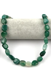 Akik Doğal Taş Dizi 9 x 15 mm Şekilsiz Kesim thumbnail 2