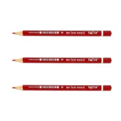 Fatih İlk Kalemim Kırmızı Kalem Üç Köşeli Jumbo 3 Adet thumbnail 1