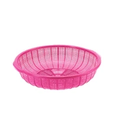 Plastik Derin İlistir Süzgeç 35 Cm Pembe - 2