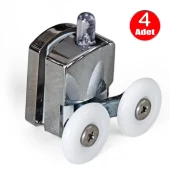 Aletçantam Duşakabin Tekeri Duşkabin Tekerleği 4 Parça Takım(2 Alt-2 Üst) - 1