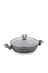 Korkmaz A3934 Nora Seramik Kısa Tencere 26x6,3 Cm thumbnail 1