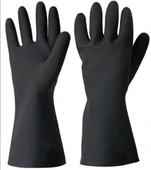 STARLİNE FLB2812 KİMYASAL DOĞAL KAUÇUK ELDİVEN SİYAH 32cm NO:9 - 1