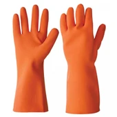 STARLİNE FLO3312 DOĞAL KAUÇUK ELDİVEN TURUNCU NO:8 - 1