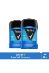 Rexona Men Stick Deodorant Xtra Cool 50 gr 2 Adet - 1