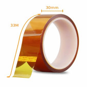 Kapton Bant 30mm x 30 Metre Yüksek Düşük Sıcaklık -73C  260C Termal Isıya Dayanıklı Güçlü Yalıtım - 2