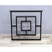 Siyah Metal Masa Ayağı Yemek Masası Ayakları Kare Masa Ayağı thumbnail 3