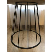 Yuvarlak Yemek Masası Metal Masa Ayağı Tel Ayak - 5