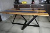 Çapraz Masa Ayağı Yemek Masası Ayağı Mutfak Masası - 6