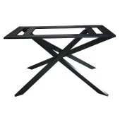 Çapraz Ayak Mutfak Masası Kütük Masa Ayağı Metal Mobilya Ayağı thumbnail 1