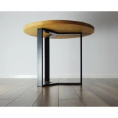 Yuvarlak Masa Ayağı Ahşap Masa Ayağı Metal Mobilya Ayağı thumbnail 2