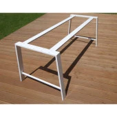 Beyaz Masa Ayakları Çalışma Masası Ayağı Bahçe Masası Ayağı - 1