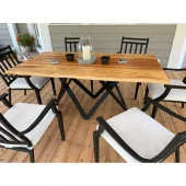 Yuvarlak Mutfak Masası Metal Masa Ayağı Profil Ayak thumbnail 3