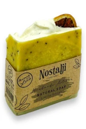 Nostalji Adında (%100 El Yapımı) Limon Yağlı Hamam Banyo Sabunu 110gr - 1