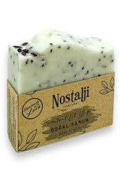 Nostalji Adında (%100 El Yapımı) Siyah Pirinçli Hamam Banyo Sabunu 110gr - 1