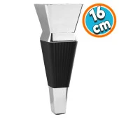 Mobilya Oturma Grubu Çekyat Kanepe Sehpa TV Ünitesi Koltuk Ayağı 16 cm Siyah Baza Ayak thumbnail 1