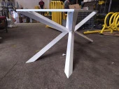 Demir Ayaklı Masa Beyaz Masa Ayağı Yemek Masası Ayağı - 6