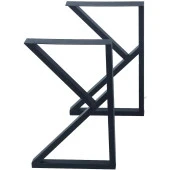 Metal Ayak Çalışma Masası Kütük Masa Ayağı Metal Mobilya Ayağı thumbnail 2