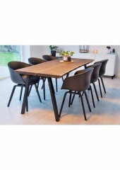 Masif Masa Ayağı Kütük Masa Ayağı Metal Ayak - 1