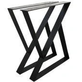 Siyah Masa Ayağı  Lama Masa Ayağı Dekoratif Masa Ayağı - 1