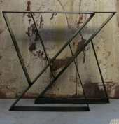 Siyah Masa Ayağı  Lama Masa Ayağı Dekoratif Masa Ayağı - 2