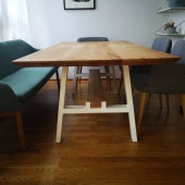 Yemek Masası Ayakları Kütük Masa Ayağı Metal Masa Bacağı thumbnail 8