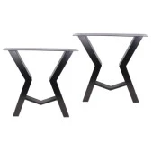 Büyük Toplantı Masası Metal Yemek Masası Ayağı Profil Ayak - 8