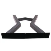 Büyük Toplantı Masası Metal Yemek Masası Ayağı Profil Ayak - 10