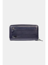 Grande Hakiki Deri Erkek El Çantası Lacivert 4274 thumbnail 3