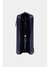 Grande Hakiki Deri Erkek El Çantası Lacivert 4274 thumbnail 4