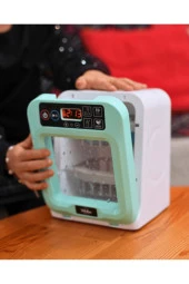 Let's Be Child 30992 Bulaşık Makinası Sesli Ve Işıklı Turkuaz Beyaz - 8