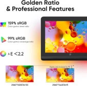 Xp-Pen Artist Pro 16 Grafik Ekran Tablet 2nd Generation Siyah - 4