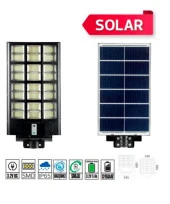 1200W Solar Sokak Aydınlatması 6500K (Beyaz Işık) - 2