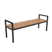 Bank Bahçe Demir Bank Oturak Metal Bank Ayağı - 1