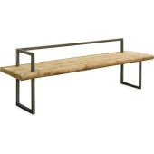 Bench Ahşap Sırtlı Bench Modelleri Ahşap Dekoratif Bank - 1