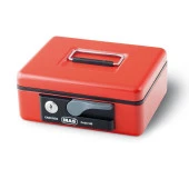 Mas Para Kasası Orta Metal Kırmızı 185 - 2