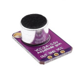 MAX4466 Amplikatörlü Analog Elektet Mikrofon Sensör Ayarlanabilir Kazanç Kontrol Ses Algılayıcı - 4