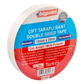 Bigpoint Çift Taraflı Bant 19 mm x 25 m - 2