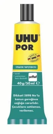 Uhu Por Strafor Yapıştırıcısı (50 ml) - 1