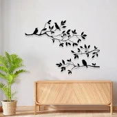 Salon Duvar Dekorasyonu Ağaç Dalı Modeli Lazer Kesim Tablo - 2