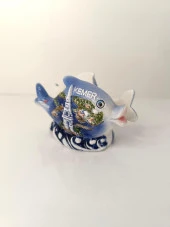 Peçetelik seramik yunus balık Antalya görsel turistik Bayrak Dekoratif Ev mutfak masa - 5