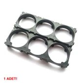 32650 3lü Pil Tutucu Birleştirici 32700 Lityum Lion Lipo Batarya Pil Yuvası Mobil Güç Kaynağı Akü Elektrikli Araba Robot Bisiklet thumbnail 4