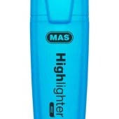 Mas Fosforlu Kalem Neon Mavi Fosforlu İşaretleme Kalemi (12 Li Paket) thumbnail 2