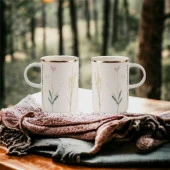 Porland Botanical Desen10 2'Li Kupa 340 cc thumbnail 2