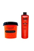 Morfose Mavi Toz Saç Açıcı Oryal 1000 G Ve 30 Vol Oksidan 1000 ML - 1
