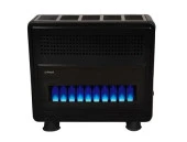 As Royal HR 11000 G - 11kW Hermetik Soba - Yer Tipi Camlı Fansız - Siyah thumbnail 3