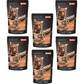 Crocus 6 Adet Tahılsız Kedi Tavuklu Pouch Jöleli  Yaş Mama 85 g   Skt : 12/2024 - 1